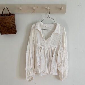 Women's White Blouse